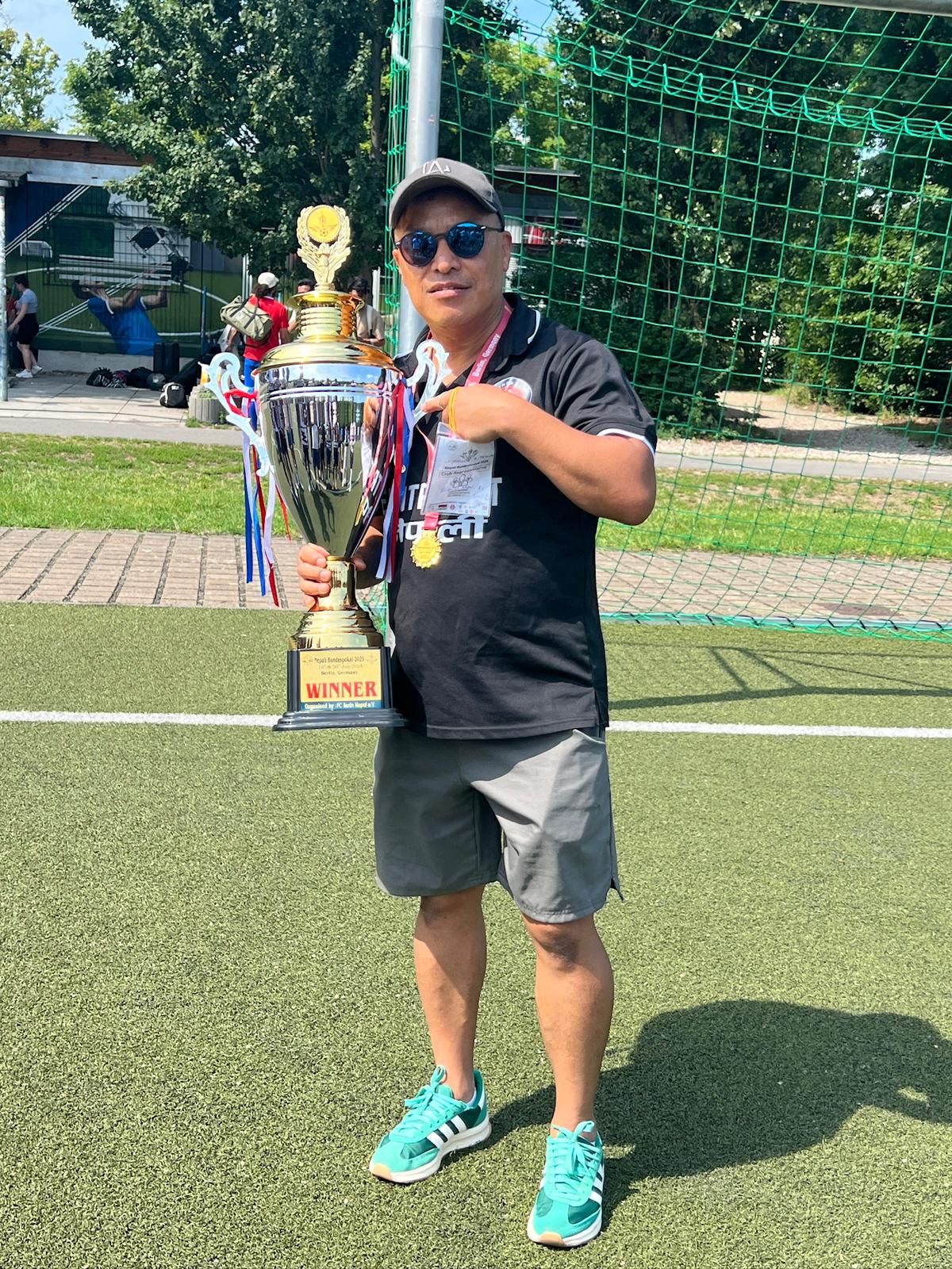 Coach Jessen at Bundespokal 2025